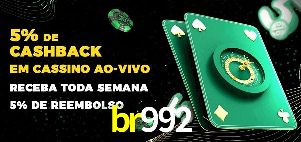 Promoções do cassino ao Vivo br992